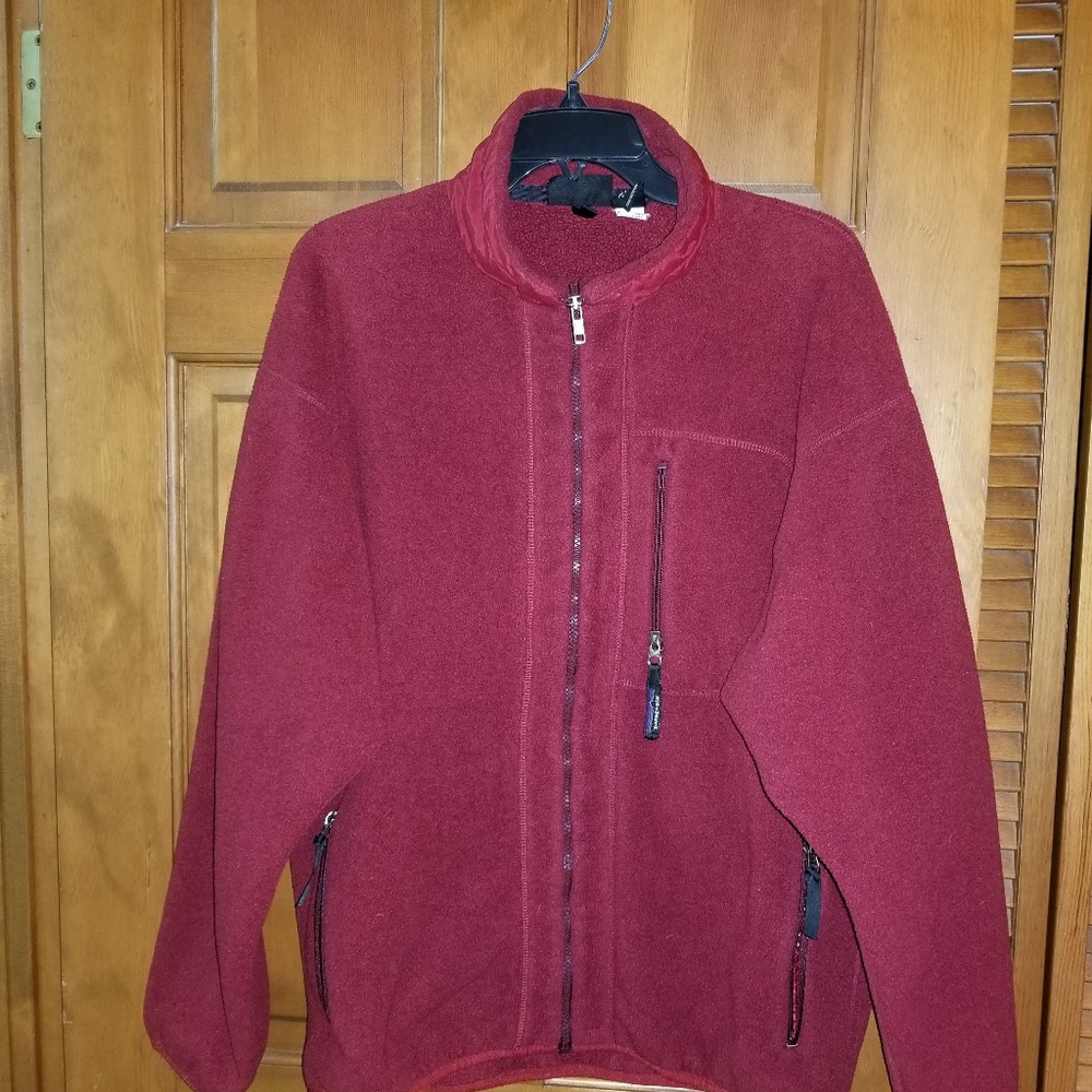 Patagonia Synchilla fleece zip up jacket